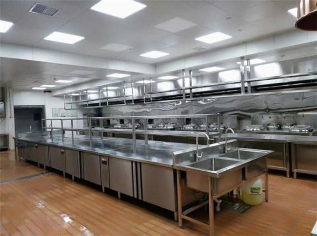 阜平酒店厨房设备工程安装调试验收